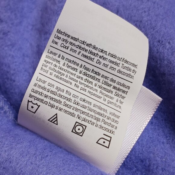 Hanes Women Bundle x 2 Pairs Frosty Lavender Lounge Pants Petite Size L (12 -14) - Picture 6 of 8